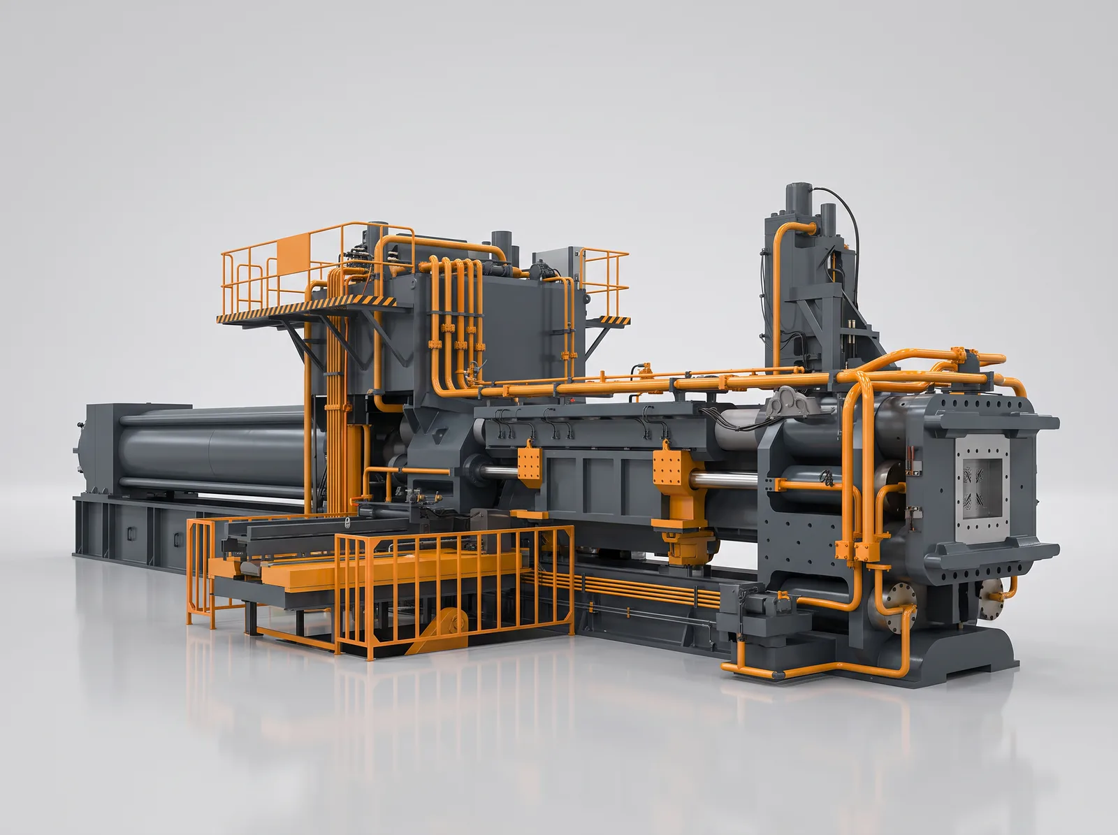 Aluminium extrusion machinery from China: presses, furnaces, complete lines